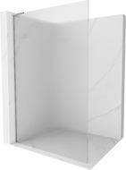 Mexen Kioto L Shower Panel Walk-in 80 x 200 cm, Transparent, Chrome - 800-080-103-01-09