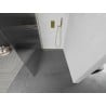 Mexen Kioto L Walk-in Shower Wall 80 x 200 cm, transparent, gold - 800-080-103-50-09