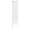 Mexen Next L Bathtub Screen 1-Panel 50 x 150 cm, Transparent, Brushed Nickel - 895-050-000-03-00-97