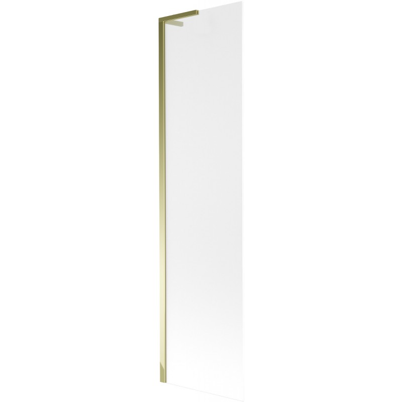 Mexen Next L bathtub screen 1-wing 50 x 150 cm, frosted, gold - 895-050-000-03-30-50