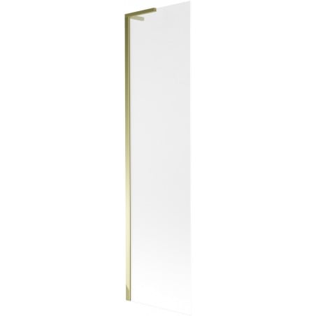 Mexen Next L Bath Screen Single-Panel 50 x 150 cm, Frosted, Gold - 895-050-000-03-30-50