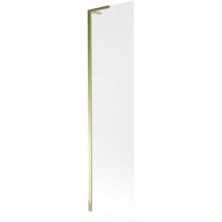 Mexen Next L bathtub screen 1-wing 50 x 150 cm, frosted, gold - 895-050-000-03-30-50