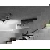 Mexen Next L Bathtub Screen 1-Panel 50 x 150 cm, Frosted, Black - 895-050-000-03-30-70