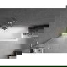 Mexen Next L Bathtub Screen 1-Panel 50 x 150 cm, Frosted, Brushed Nickel - 895-050-000-03-30-97