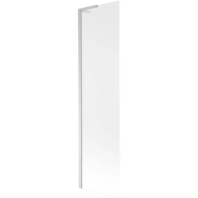 Mexen Next L 1-wing Bath Screen 50 x 150 cm, Frosted, Brushed Nickel - 895-050-000-03-30-97