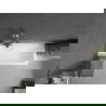 Mexen Next L Bath Screen 1-wing 50 x 150 cm, Graphite, Chrome - 895-050-000-03-40-01