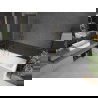 Mexen Next L bathtub screen 1-wing 50 x 150 cm, graphite, gold - 895-050-000-03-40-50