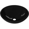 Mexen Mira glass countertop sink 42 x 42 cm, black - 24124270
