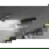 Mexen Next L Bath Screen 1-Panel 50 x 150 cm, Graphite, Brushed Gold - 895-050-000-03-40-55