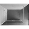 Mexen Kioto+ Walk-in Shower Wall with Shelf 110 x 200 cm, Transparent, White - 800-110-121-20-00