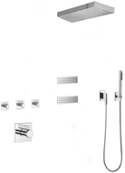 Mexen Fall concealed shower set, chrome - 7602-04-00