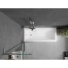 Mexen Next L Bath Screen 1-winged 50 x 150 cm, transparent, chrome - 895-050-000-03-00-01