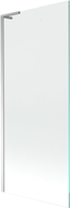 Mexen Next L Bath Screen 1-Panel 80 x 150 cm, Clear, Chrome - 895-080-000-03-00-01