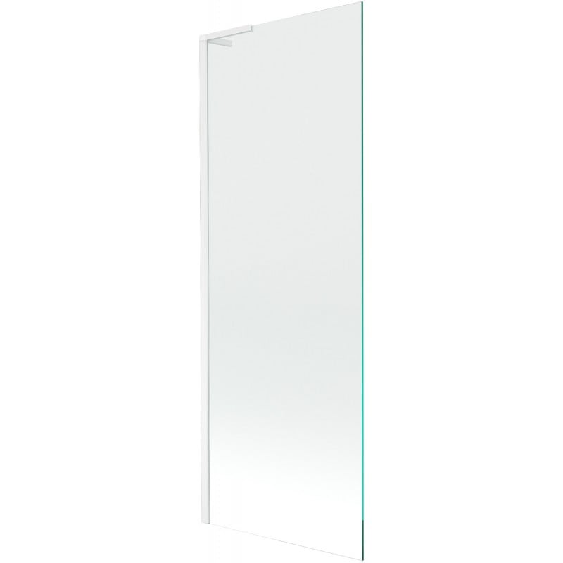Mexen Next L Bath Screen 1-panel 70 x 150 cm, Transparent, White - 895-070-000-03-00-20