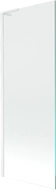 Mexen Next L Bath Screen 1-panel 70 x 150 cm, Transparent, White - 895-070-000-03-00-20