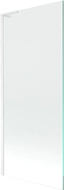 Mexen Next L 1-panel shower screen 80 x 150 cm, transparent, white - 895-080-000-03-00-20