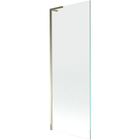 Mexen Next L Bathtub Screen 1-Panel 70 x 150 cm, Transparent, Gold - 895-070-000-03-00-50