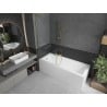 Mexen Next L 1-wing Bath Screen 80 x 150 cm, Transparent, Gold - 895-080-000-03-00-50