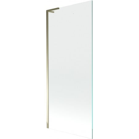 Mexen Next L 1-wing Bath Screen 80 x 150 cm, Transparent, Gold - 895-080-000-03-00-50