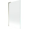 Mexen Next L 1-panel shower screen 100 x 150 cm, transparent, gold - 895-100-000-03-00-50
