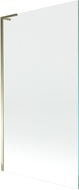 Mexen Next L 1-panel shower screen 100 x 150 cm, transparent, gold - 895-100-000-03-00-50