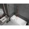 Mexen Next L bathtub screen 1-wing 90 x 150 cm, transparent, rose gold - 895-090-000-03-00-60
