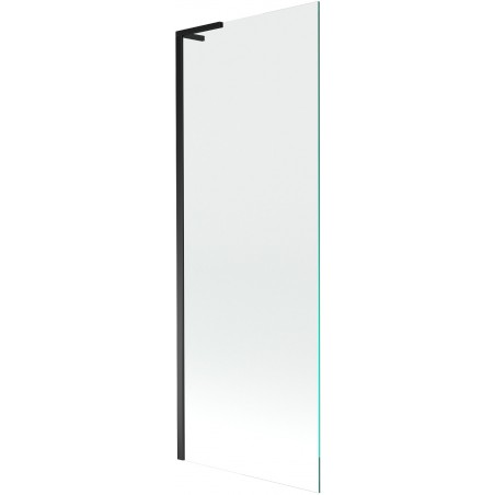 Mexen Next L bath screen 1-wing 70 x 150 cm, transparent, black - 895-070-000-03-00-70