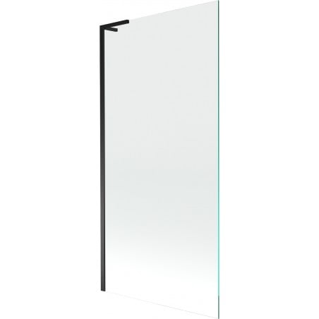 Mexen Next L bathtub screen single-panel 90 x 150 cm, transparent, black - 895-090-000-03-00-70