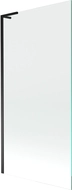 Mexen Next L Bath Screen 1-leaf 90 x 150 cm, transparent, black - 895-090-000-03-00-70