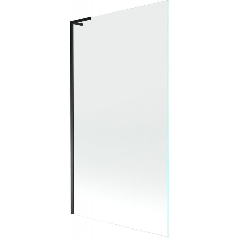Mexen Next L 1-wing Bathtub Screen 100 x 150 cm, Transparent, Black - 895-100-000-03-00-70