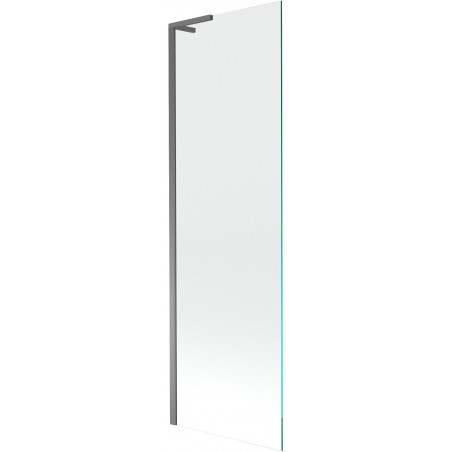 Mexen Next L 1-wing Bath Screen 60 x 150 cm, transparent, gun metal - 895-060-000-03-00-95