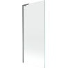Mexen Next L Bath Screen 1-wing 80 x 150 cm, transparent, gun metal - 895-080-000-03-00-95