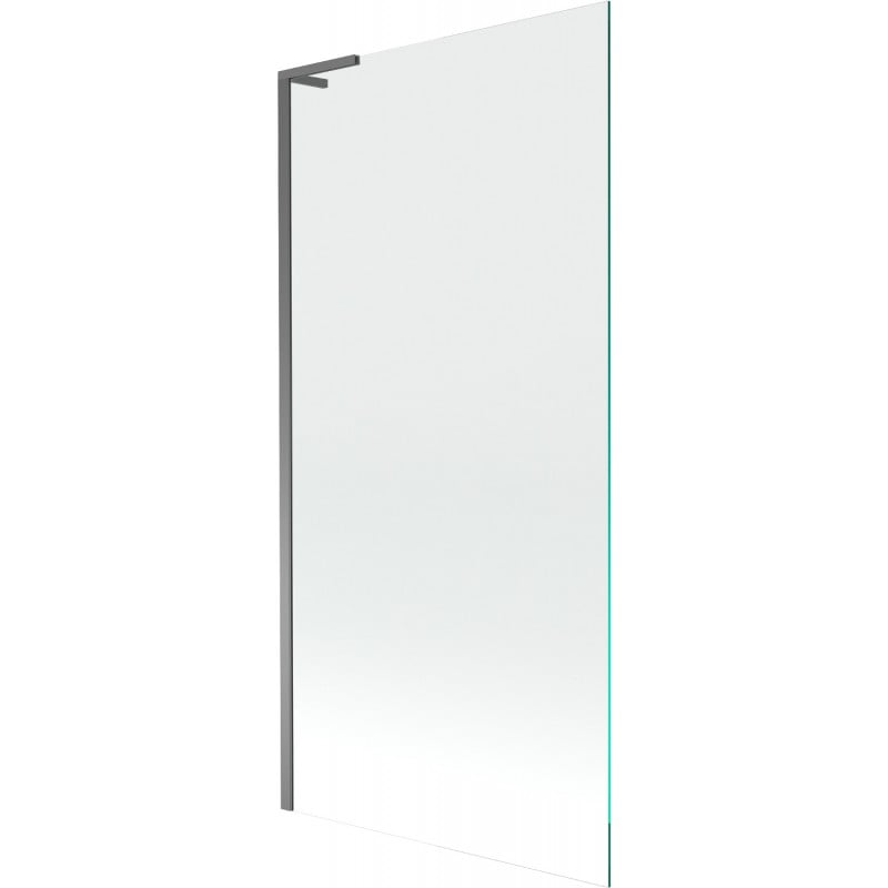 Mexen Next L 1-wing Bathtub Screen 90 x 150 cm, Transparent, Gun Metal - 895-090-000-03-00-95