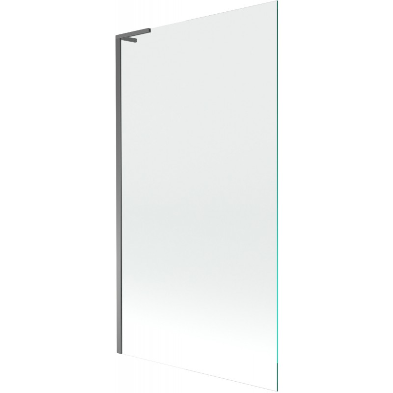 Mexen Next L bath screen 1-wing 100 x 150 cm, transparent, gun metal - 895-100-000-03-00-95