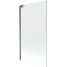 Mexen Next L Bath Screen 1-Panel 100 x 150 cm, Transparent, Gun Metal - 895-100-000-03-00-95
