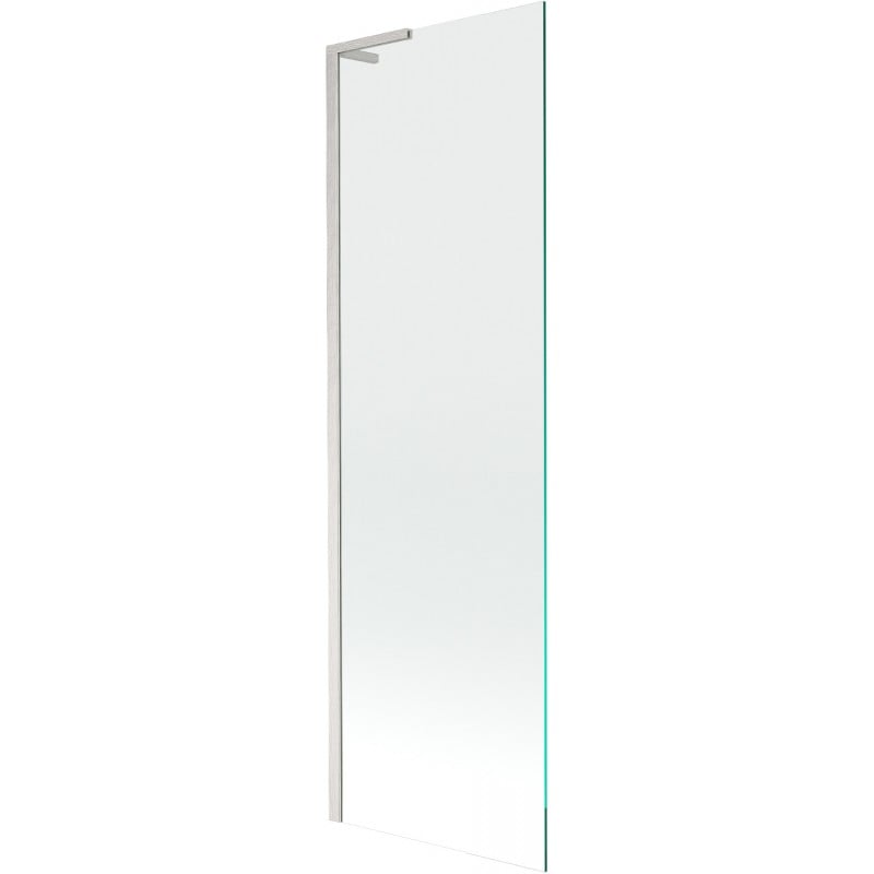 Mexen Next L bath screen 1-wing 60 x 150 cm, transparent, brushed nickel - 895-060-000-03-00-97