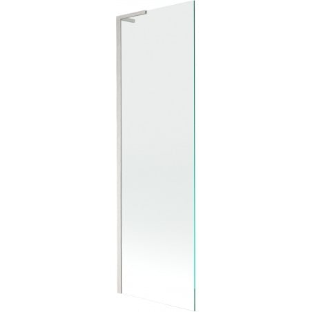 Mexen Next L bath screen 1-wing 60 x 150 cm, transparent, brushed nickel - 895-060-000-03-00-97