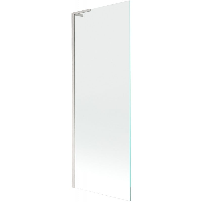 Mexen Next L bathtub screen 1-panel 70 x 150 cm, transparent, brushed nickel - 895-070-000-03-00-97