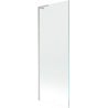 Mexen Next L bathtub screen 1-panel 70 x 150 cm, transparent, brushed nickel - 895-070-000-03-00-97