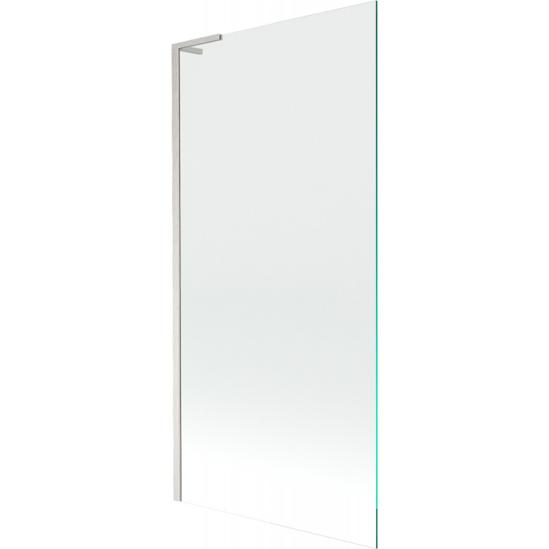 Mexen Next L Bathtub Screen 1-Wing 90 x 150 cm, Transparent, Brushed Nickel - 895-090-000-03-00-97