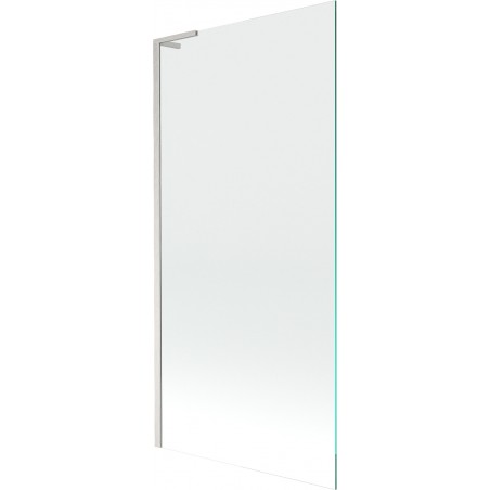 Mexen Next L Bathtub Screen 1-Wing 90 x 150 cm, Transparent, Brushed Nickel - 895-090-000-03-00-97