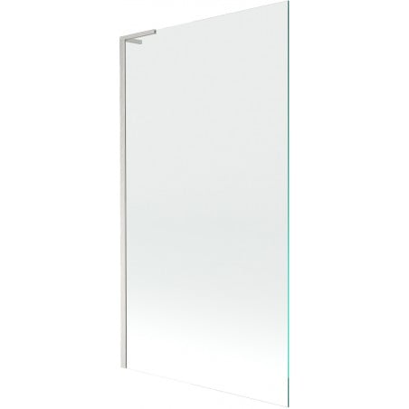 Mexen Next L bathtub screen 1-wing 100 x 150 cm, transparent, brushed nickel - 895-100-000-03-00-97
