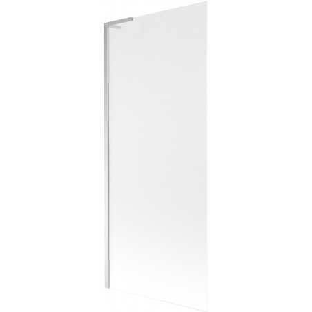 Mexen Next L Bathtub Screen 1-Panel 80 x 150 cm, Frosted, Chrome - 895-080-000-03-30-01