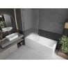 Mexen Next L single-panel bathtub screen 90 x 150 cm, frost, chrome - 895-090-000-03-30-01
