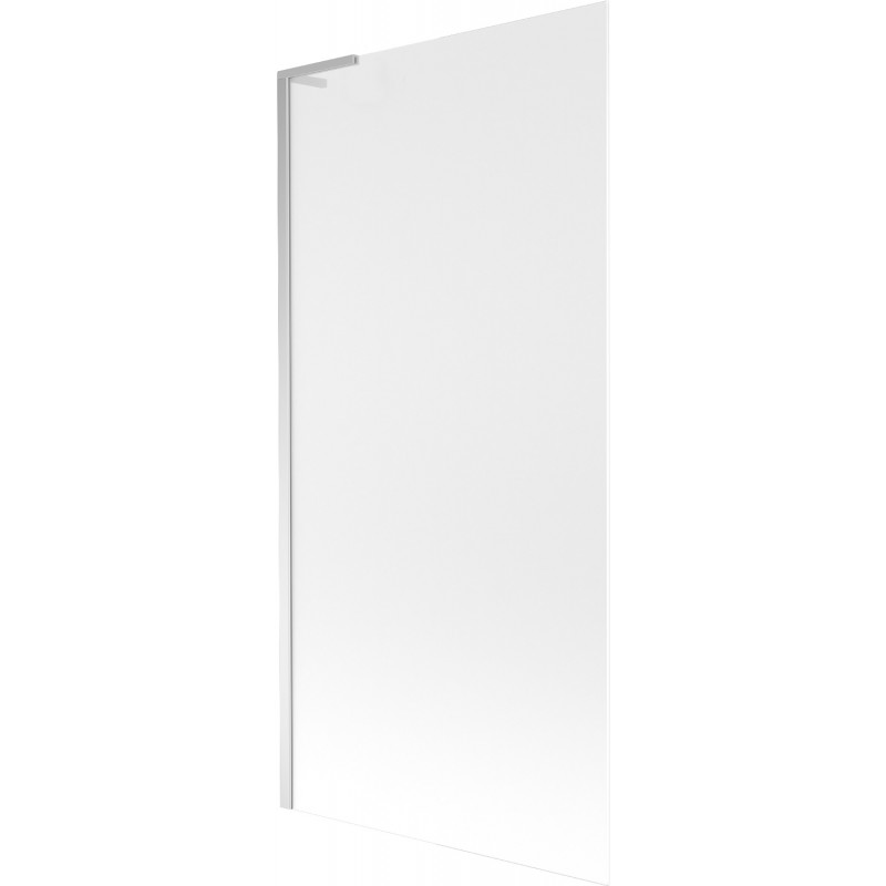 Mexen Next L single-panel bathtub screen 90 x 150 cm, frost, chrome - 895-090-000-03-30-01