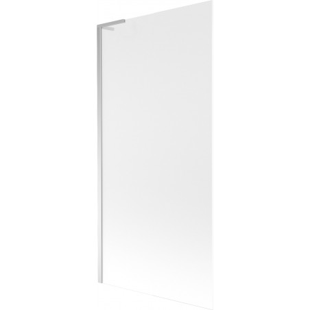 Mexen Next L single-panel bathtub screen 90 x 150 cm, frost, chrome - 895-090-000-03-30-01