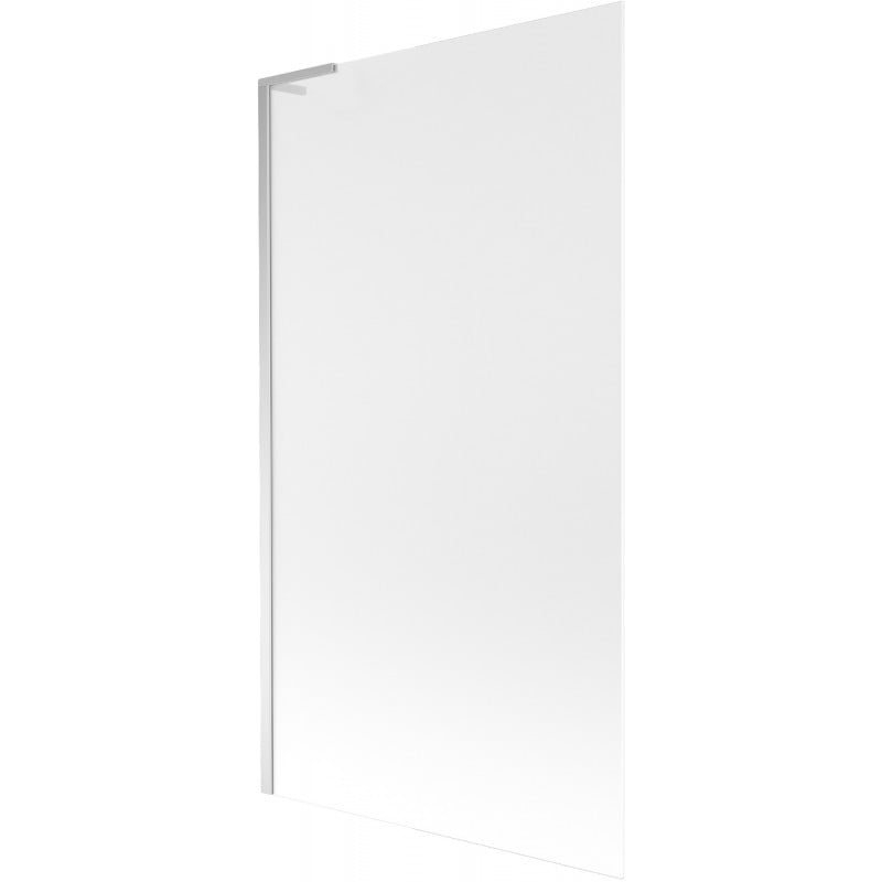 Mexen Next L One-Wing 100 x 150 cm Bath Screen, Frosted, Chrome - 895-100-000-03-30-01
