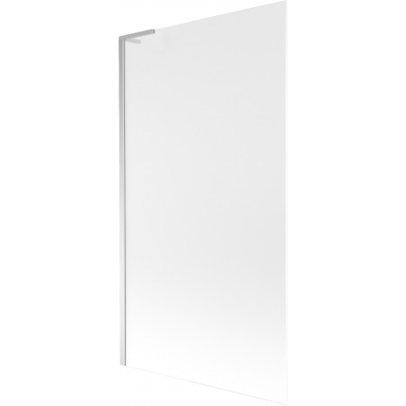 Mexen Next L Bathtub Screen 1-Panel 100 x 150 cm, Frosted, Chrome - 895-100-000-03-30-01