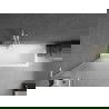 Mexen Next L Bathtub Screen, 1-Panel, 70 x 150 cm, Frosted, White - 895-070-000-03-30-20