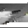 Mexen Next L bathtub screen 1-winged 80 x 150 cm, frost, white - 895-080-000-03-30-20